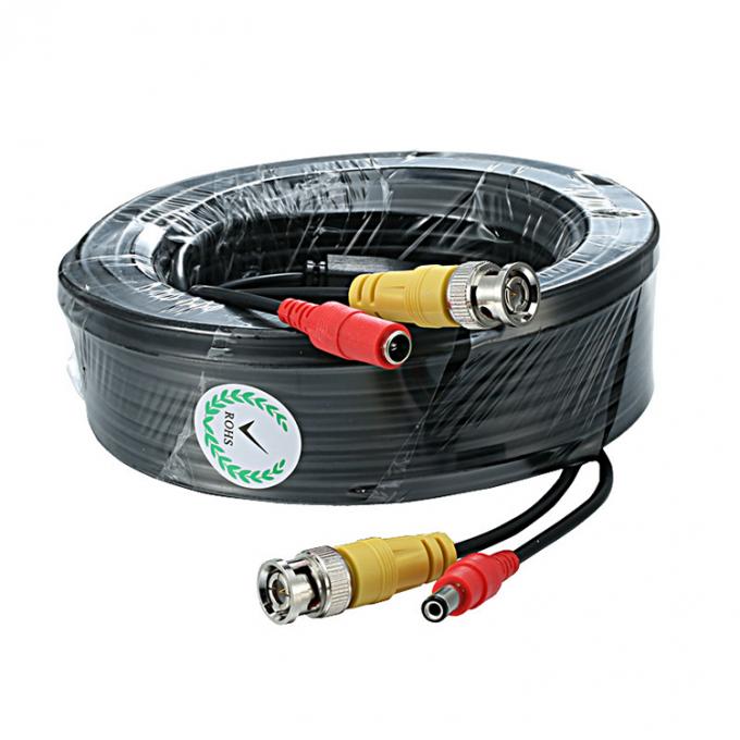 CUSTOM 5M 10M 20M Ensemble de sécurité homme femme RG59 Vidéo BNC DC Power SDI câble de caméra de vidéosurveillance 0