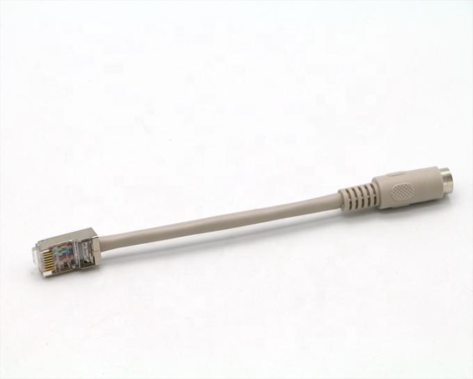 0.2M 0.5M 1M 2M 3M 5M 8 PIN Mini Din Femme à câble d'extension RJ45 0