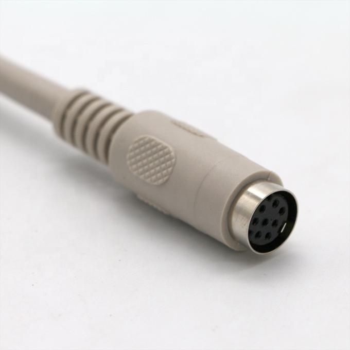 0.2M 0.5M 1M 2M 3M 5M 8 PIN Mini Din Femme à câble d'extension RJ45 1
