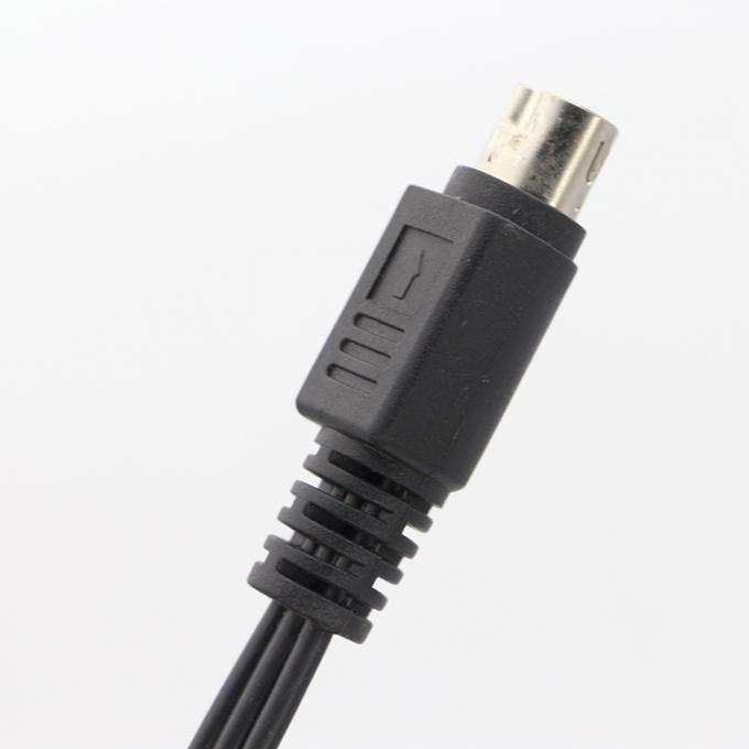 9 broches Mini Din à 3 câble audio vidéo RCA S pour les écrans de télévision récepteur audio vidéo 2