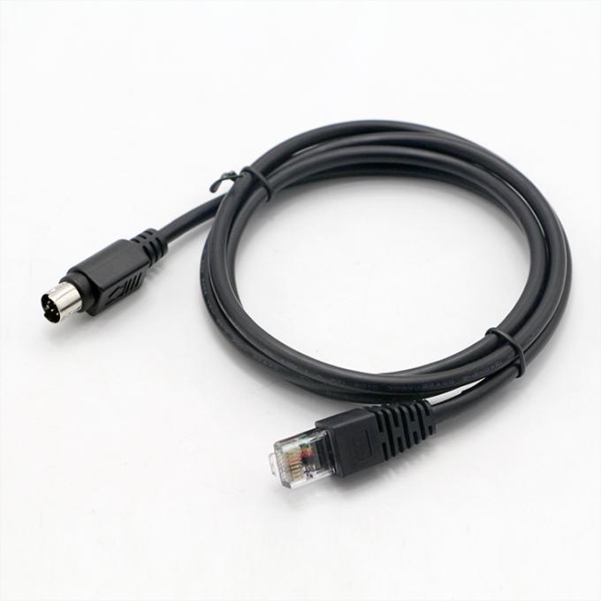 Cable de connexion RJ45 à 8 broches Mini Din 1