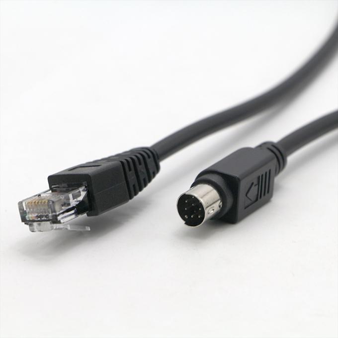 Cable de connexion RJ45 à 8 broches Mini Din 2