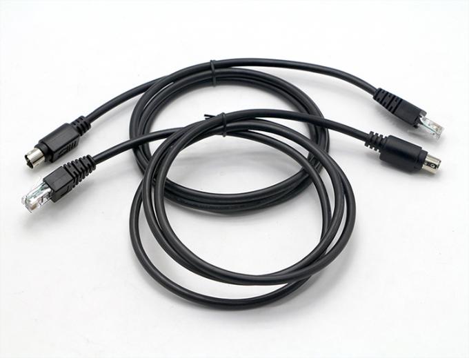Cable de connexion RJ45 à 8 broches Mini Din 3