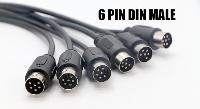 OEM Shield S Vidéo Audio Homme à Homme Femme 3 4 5 6 7 8 9 10 13 Cable d'extension MIDI DIN 5
