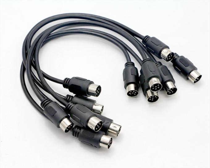 OEM Shield S Vidéo Audio Homme à Homme Femme 3 4 5 6 7 8 9 10 13 Cable d'extension MIDI DIN 6