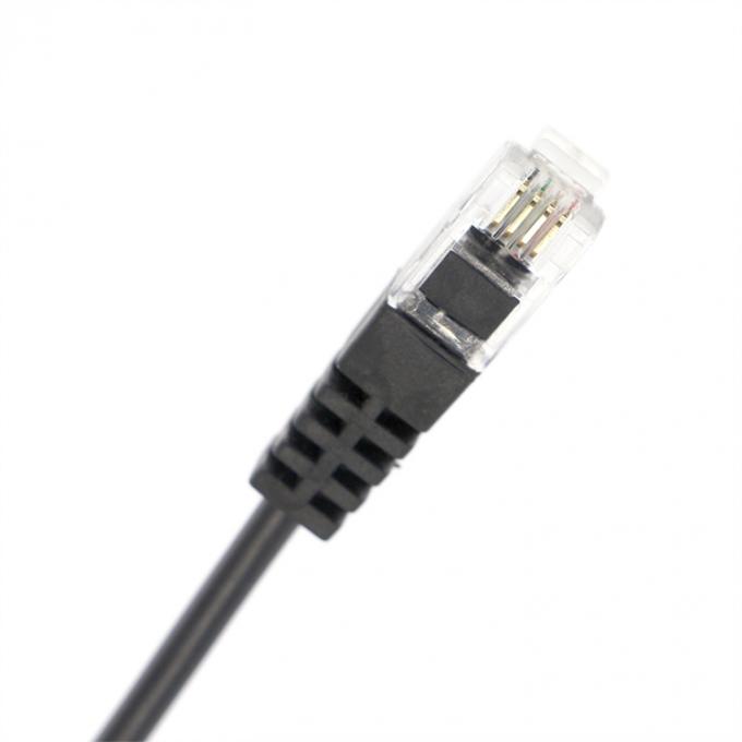 CUSTOM RJ9 RJ10 à femme 3,5 mm audio jack casque adaptateur câble pour téléphone de bureau 5