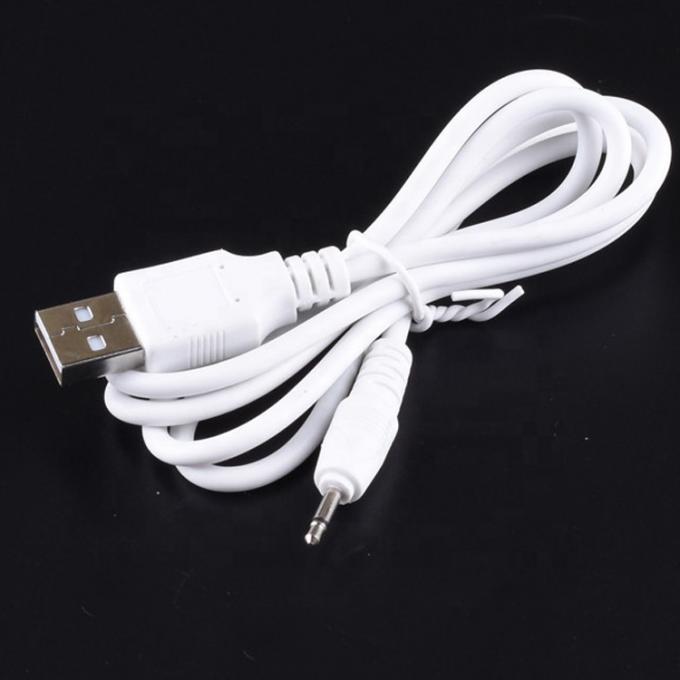 USB personnalisé au câble de charge mono audio Jack DC de 2,5 mm 3