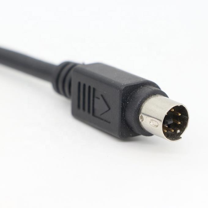 CUSTOM 1M 3M Shield S vidéo homme à homme Mini Din 6 câble de broche 3