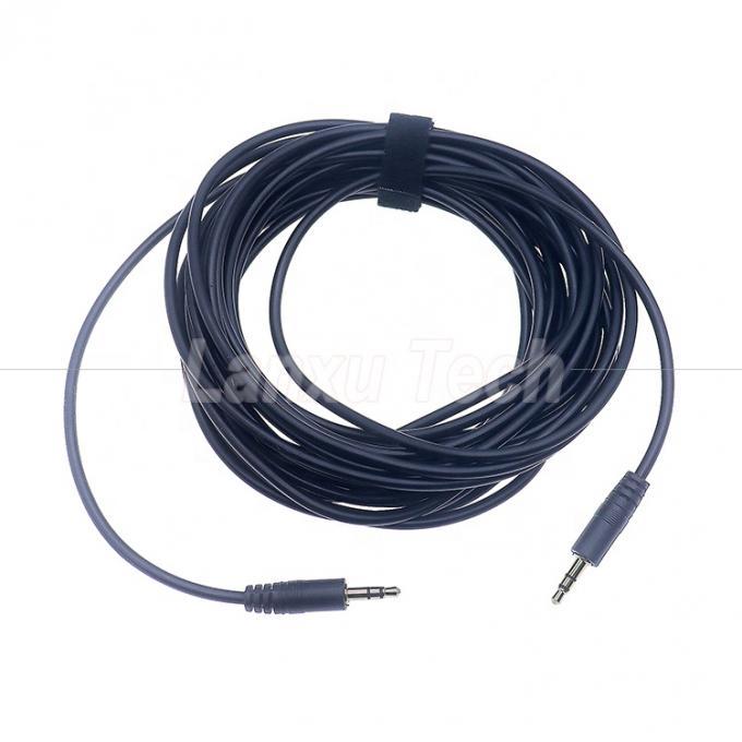 Personnalisation OEM 1M 2M 3M 5M 10M 3 pôles TRS mâle à mâle 3.5mm Aux Jack stéréo câble d'extension audio 1