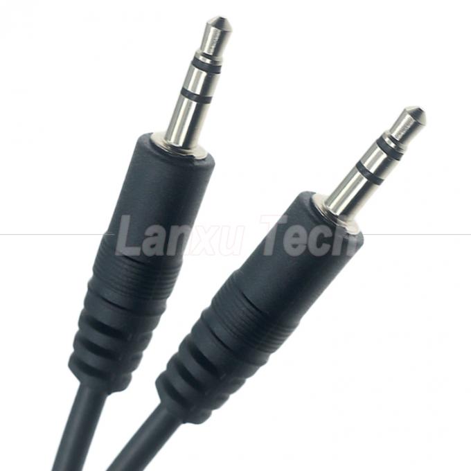 Personnalisation OEM 1M 2M 3M 5M 10M 3 pôles TRS mâle à mâle 3.5mm Aux Jack stéréo câble d'extension audio 3