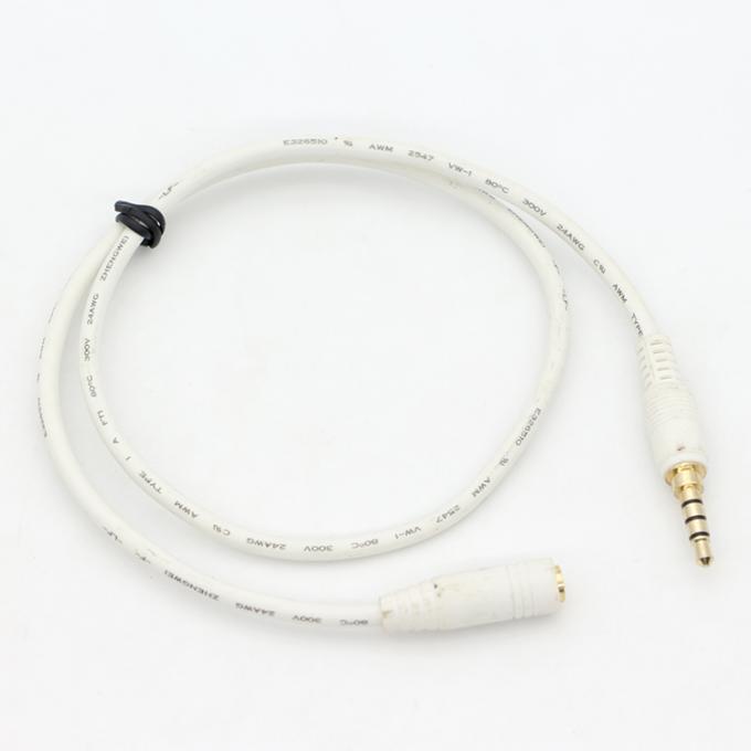1m 2m 3m 5m 10m 3,5 mm Jack audio TRRS mâle à 3,5 mm TRRS femelle câble d'extension audio stéréo aux 4
