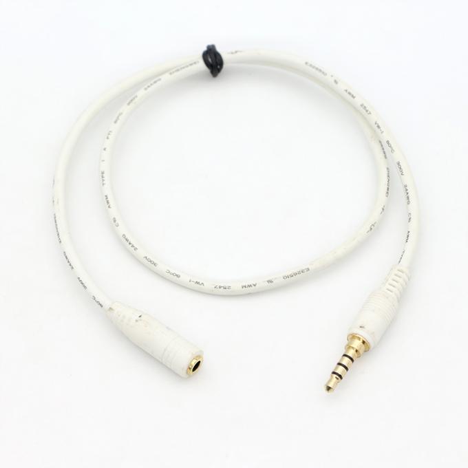 1m 2m 3m 5m 10m 3,5 mm Jack audio TRRS mâle à 3,5 mm TRRS femelle câble d'extension audio stéréo aux 5