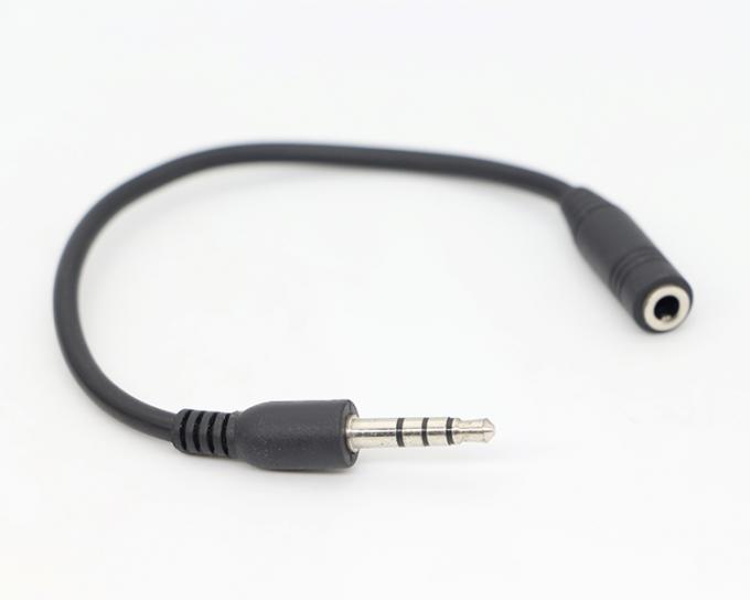 3.5mm Jack TRRS mâle à 3.5mm Jack TRRS femelle câble d'extension audio stéréo aux 4