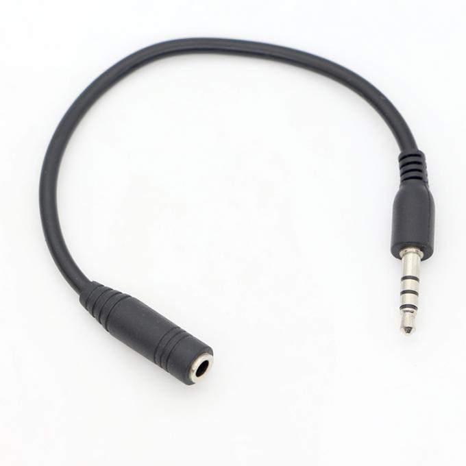 3.5mm Jack TRRS mâle à 3.5mm Jack TRRS femelle câble d'extension audio stéréo aux 3