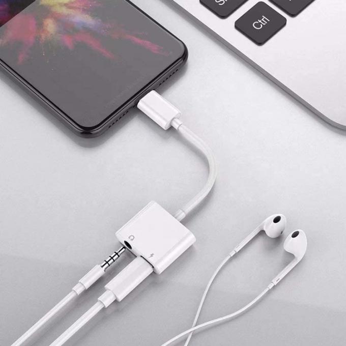 2 en 1 prise USB C à 3,5 mm AUX écouteur écouteur dongle Adaptateur pour Samsung Note goole pixel 4 4XL 3 3XL 2 2XL 4