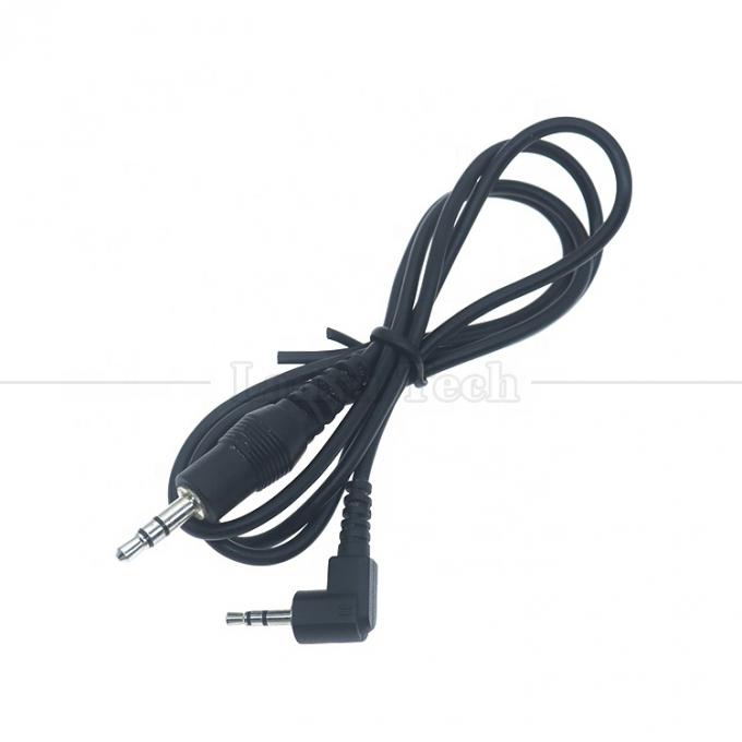 Personnalisation 2,5 mm mâle à 90 degrés angle droit 3,5 mm mâle jack stéréo aux convertisseur audio adaptateur câble 0