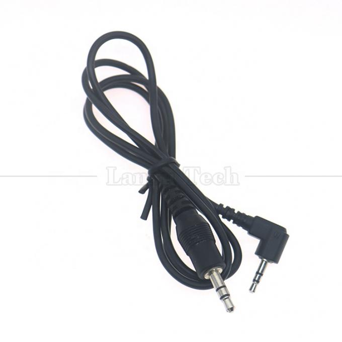 Personnalisation 2,5 mm mâle à 90 degrés angle droit 3,5 mm mâle jack stéréo aux convertisseur audio adaptateur câble 4