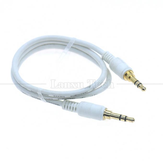 Cable d'extension audio à trois pôles TRS 3,5 mm 3