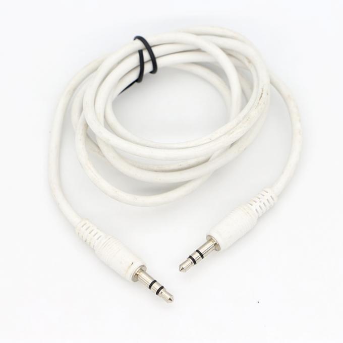 Fabrication sur mesure Homme à Homme 3,5 mm TRS Audio Stereo Jack câble pour haut-parleur 2