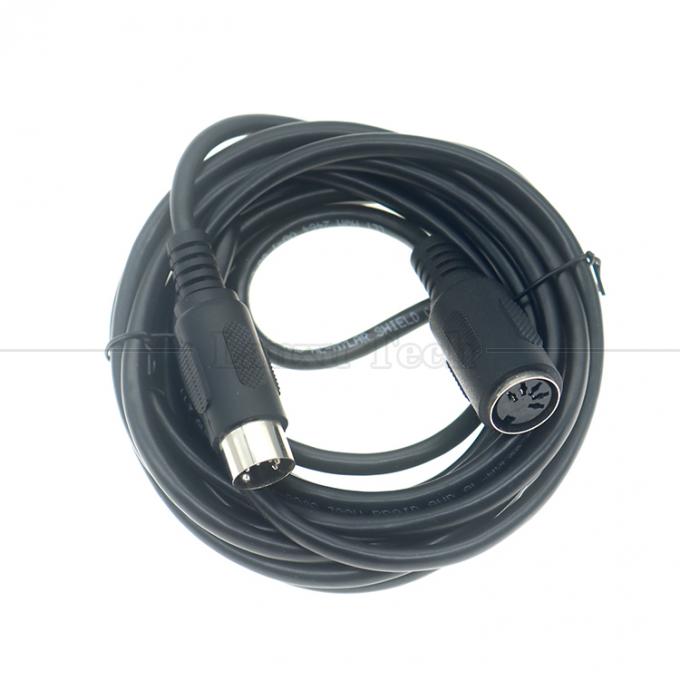 1M 2M 3M 5M 10M de haute qualité de sexe masculin à féminin 5PIN DIN Connecteur MIDI Power Link Cable d'extension pour caméra de vidéosurveillance 4