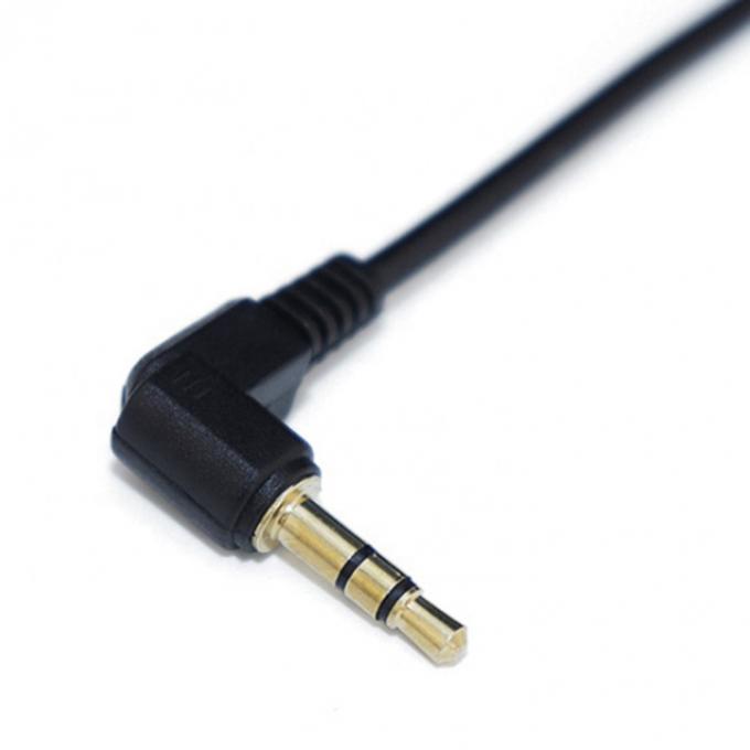 0.2M 1M 2M 3M 10M 90 degrés angle mâle à mâle 3 pôles TRS Stereo Audio Jack câble d'extension pour casque haut-parleur de voiture 5