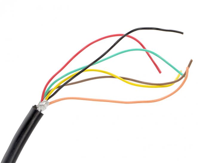 Personnalisation 6 7 8 PIN MINI DIN à Pigtail câble en fer blanc 3
