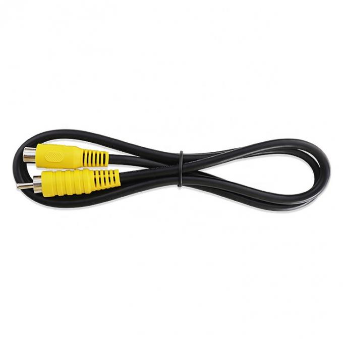 0.5m 1m 2m 3m Audio stéréo câble coaxial RCA mâle à femelle pour HDTV 0