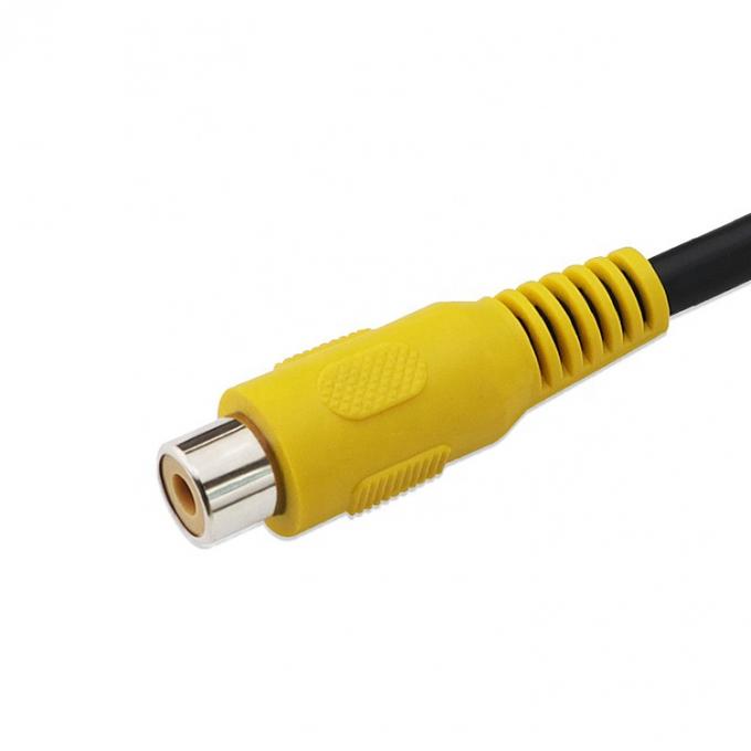 0.5m 1m 2m 3m Audio stéréo câble coaxial RCA mâle à femelle pour HDTV 3