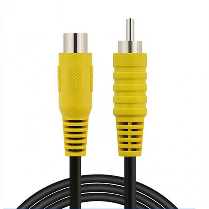 0.5m 1m 2m 3m Audio stéréo câble coaxial RCA mâle à femelle pour HDTV 5