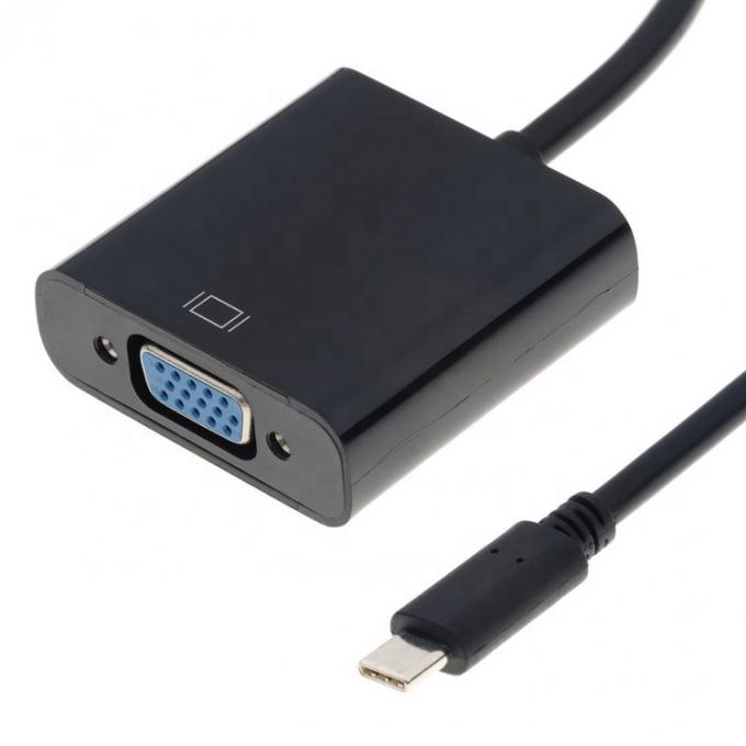 Adaptateur convertisseur USB de type C à VGA pour PC 1