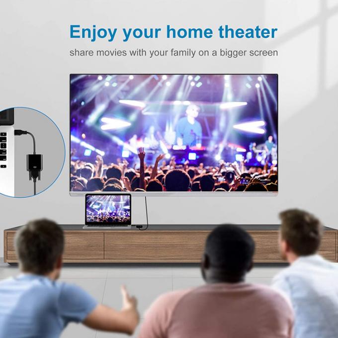 Convertisseur vidéo multi-affichage USB 3.0 à VGA Adaptateur pour PC Moniteur portable Projecteur HDTV 5