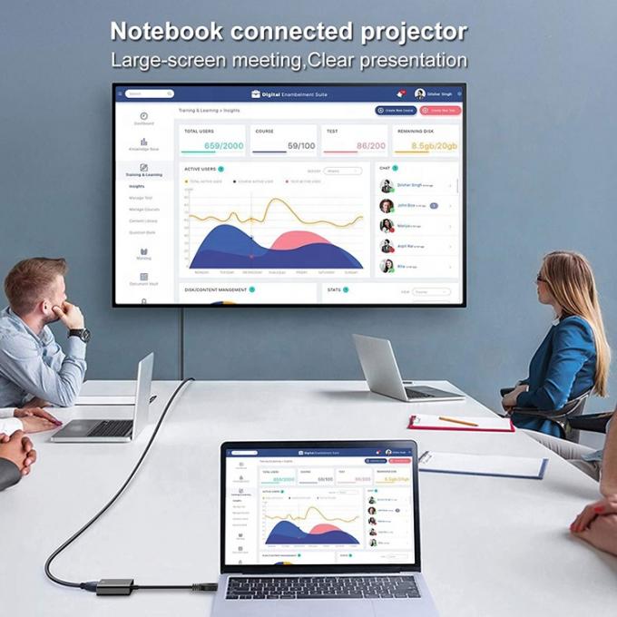 Convertisseur vidéo multi-affichage USB 3.0 à VGA Adaptateur pour PC Moniteur portable Projecteur HDTV 6