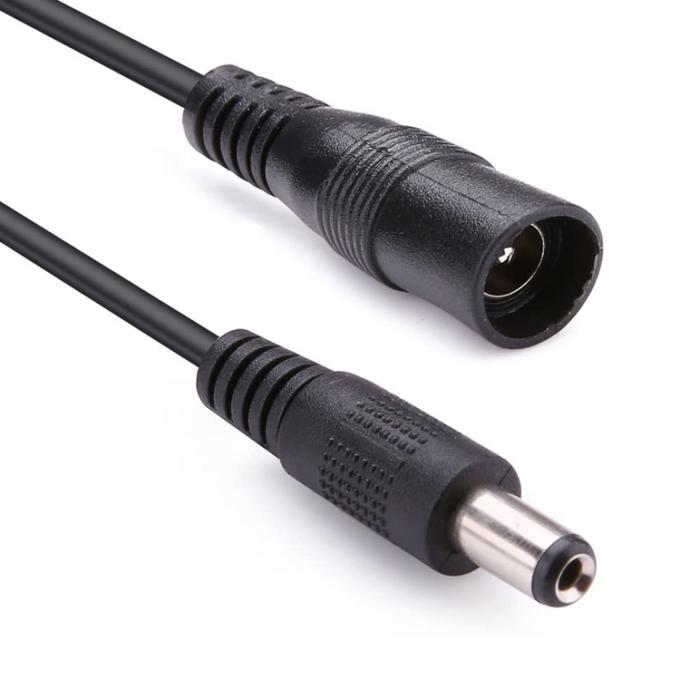 1 à 8 voies 1 Femme à 8 mâles 5.5x2.1 mm câble de séparation d'alimentation en continu pour caméra de vidéosurveillance bande LED 4