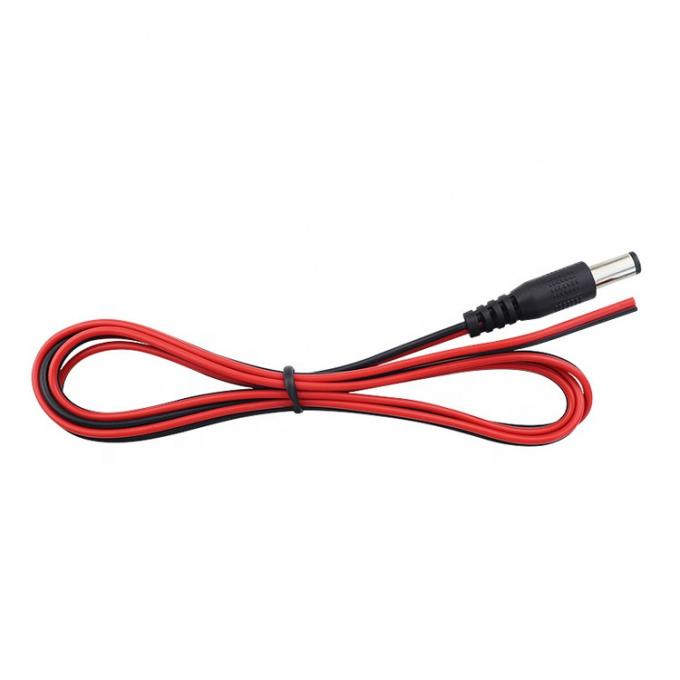 5521 5525 3.5 connecteur DC mâle à ouvrir câble de fin de fil nu 4