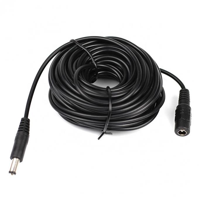 CUSTOM 5V 1A 2A mâle à mâle femelle 5521 5525 3,5 mm câble d'alimentation en courant continu 5
