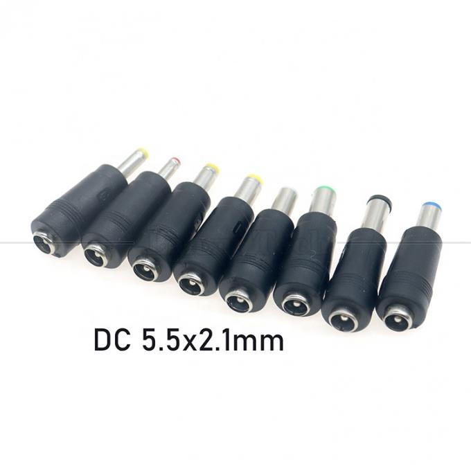 DC Femme 5,5x2,1 mm à mâle DC 5,5x2,1 3,5x1,35 4,0x1,7 5,5x1,7 5,5x2,5 6,3x3,0 6,0x4,0 Adaptateur de convertisseur de connecteur 4
