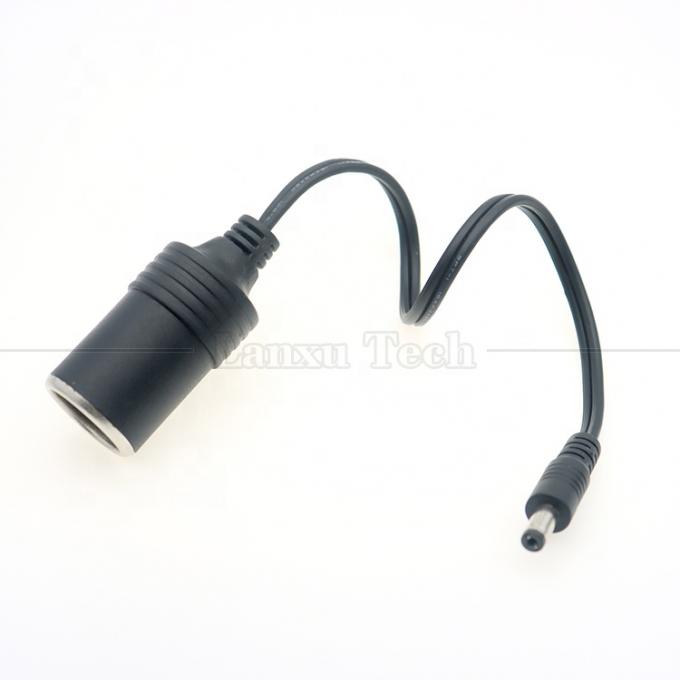 120W 12V 10A allume-cigarettes pour voiture prise féminine à courant continu mâle 5,5 mm x 2,1 mm câble de chargeur 0