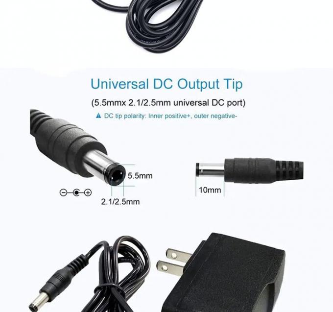 États-Unis UE Royaume-Uni AU AC Plug 12v 500mA 1A 2A DC chargeur Adaptateur d'alimentation pour batterie LED 1