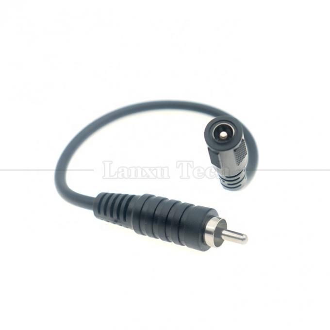 RCA Masculin à courant continu 5.5x2.5mm 5.5x2.1mm Femme Jack à baril de prise 12V câble d'alimentation à pédale en courant continu 3