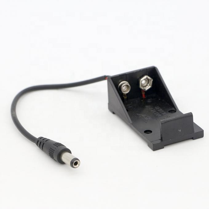 15 cm prise CC 2.1x5.5 mm boîte de support de couvercle de commutateur boîte de batterie 9V 1