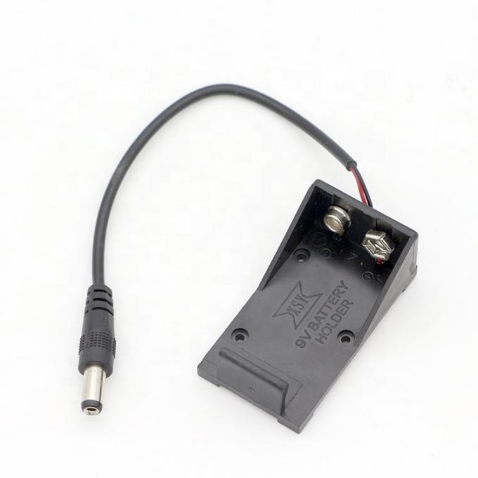 15 cm prise CC 2.1x5.5 mm boîte de support de couvercle de commutateur boîte de batterie 9V 6