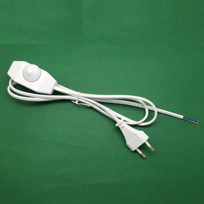 1.8m EU Plug ON OFF LED Dimmer Controller Adapter câble d'extension de courant alternatif pour lampe de table 4