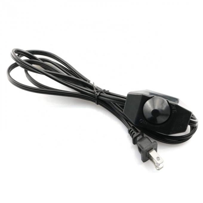 1.8m bouton rotatif réglable LED Dimmer Switch contrôleur câble d'alimentation pour lampe LED bande 0