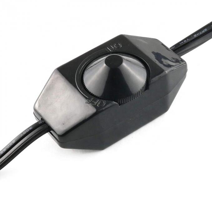 1.8m bouton rotatif réglable LED Dimmer Switch contrôleur câble d'alimentation pour lampe LED bande 3