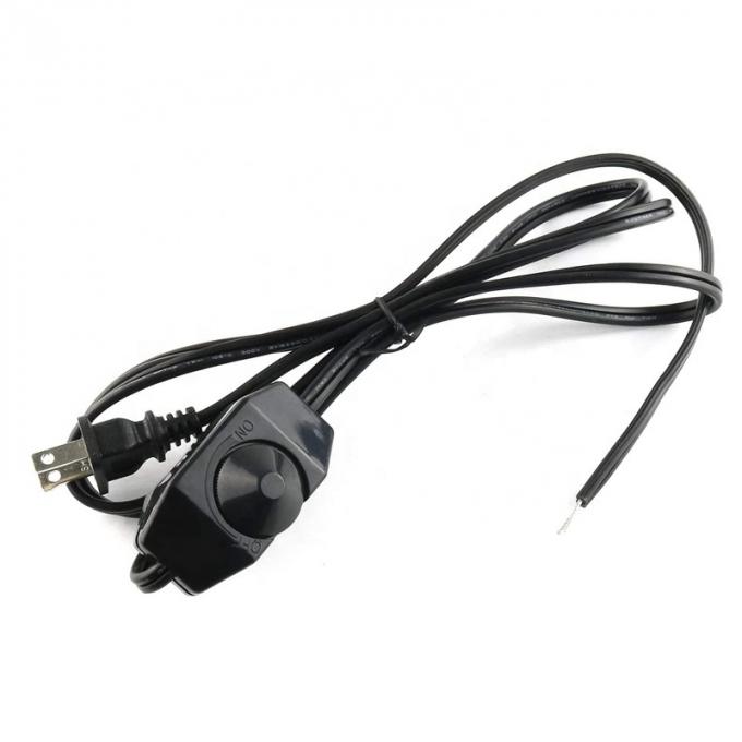 1.8m bouton rotatif réglable LED Dimmer Switch contrôleur câble d'alimentation pour lampe LED bande 4