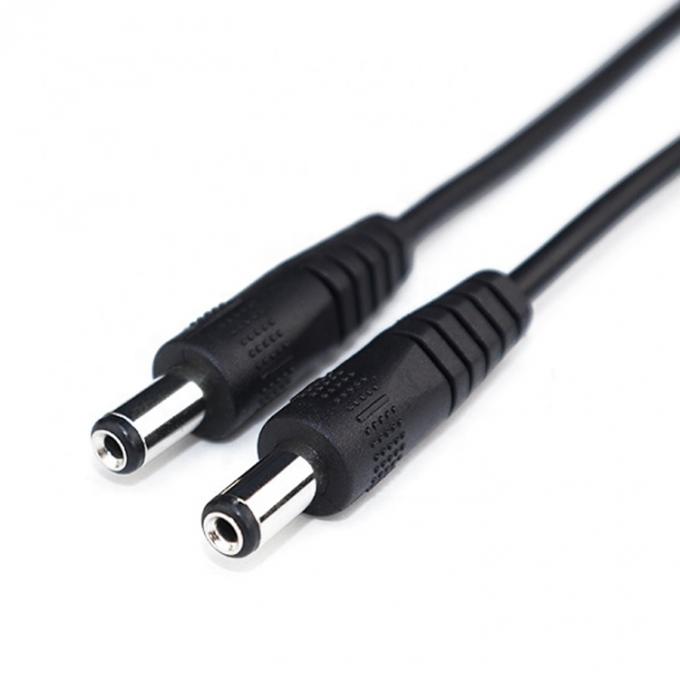 OEM 1M 3M 12V 5V mâle à mâle 2 cœurs 5.5X2.5mm 5.5X2.1mm 1.35x3.5mm câble d'alimentation CC 2