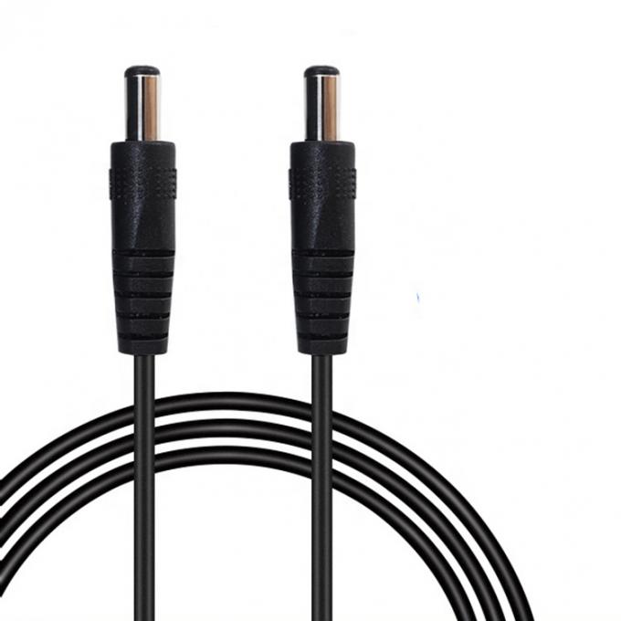 OEM 1M 3M 12V 5V mâle à mâle 2 cœurs 5.5X2.5mm 5.5X2.1mm 1.35x3.5mm câble d'alimentation CC 1