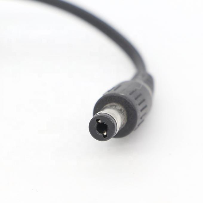 Jack à baril en courant continu mâle femelle de 2,1x5,5 mm à câble de charge en courant continu à queue de porc ouverte 3