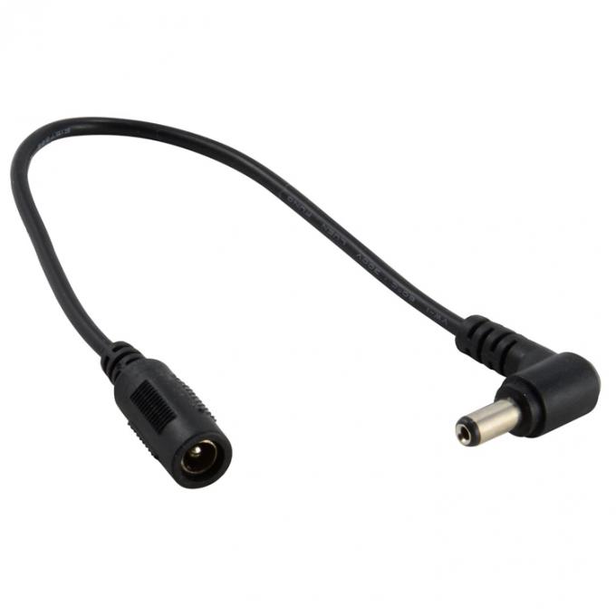 90 degrés d'angle homme à connecteur féminin 5.5x2.1 mm Jack de canon câble d'extension de courant continu 6