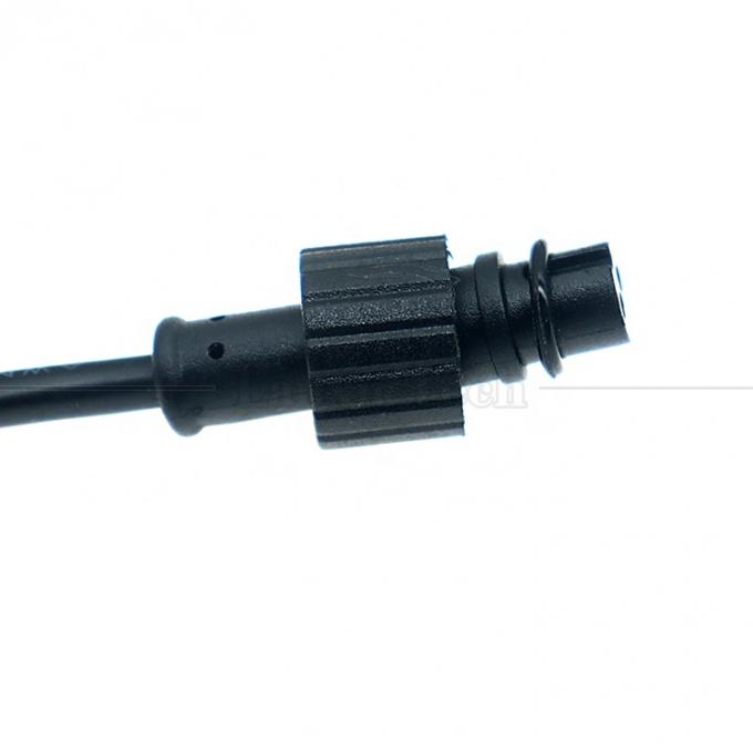 Personnalisation IP67 IP68 imperméable à l'eau M12 2pin 3pin 4pin M12 CC à ouvrir fils nus Cable d'extrémité pour la lumière LED 5
